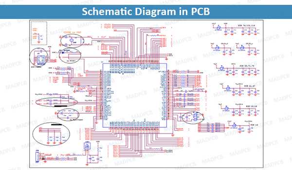 schematic circuit diagram