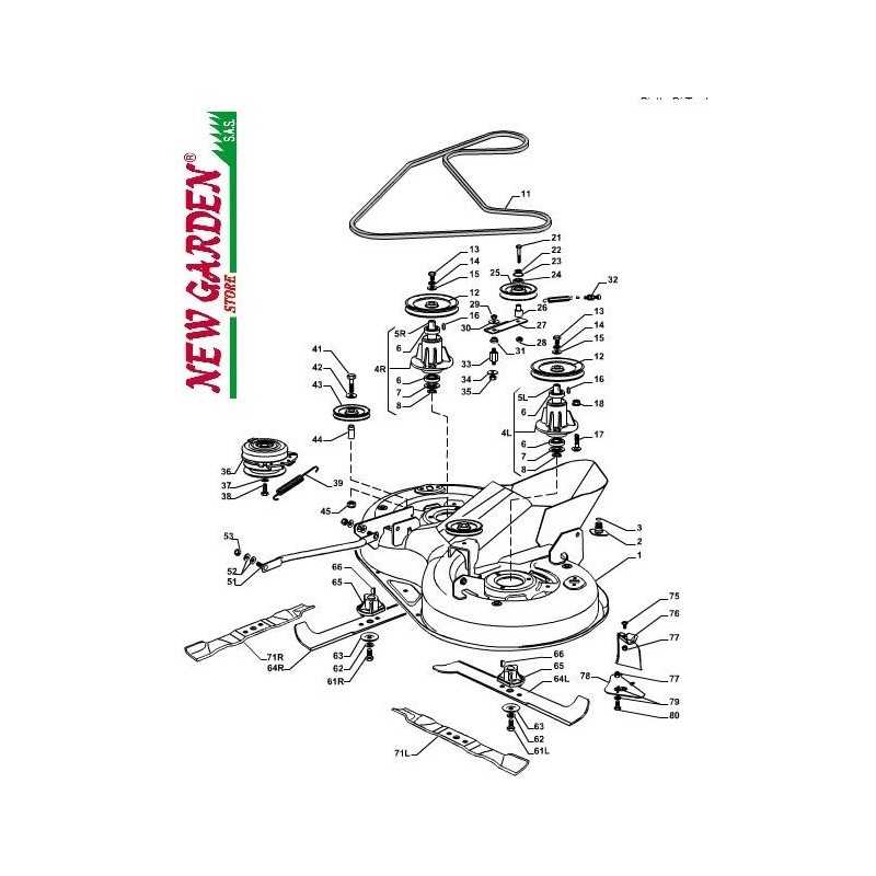 scotts lawn mower parts diagram