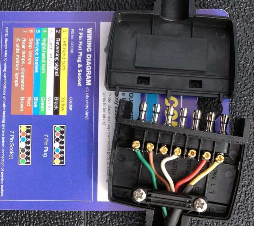 flat 4 trailer wiring diagram