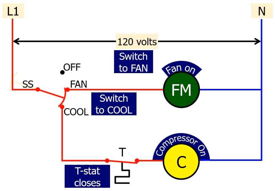 simple hvac wiring diagram