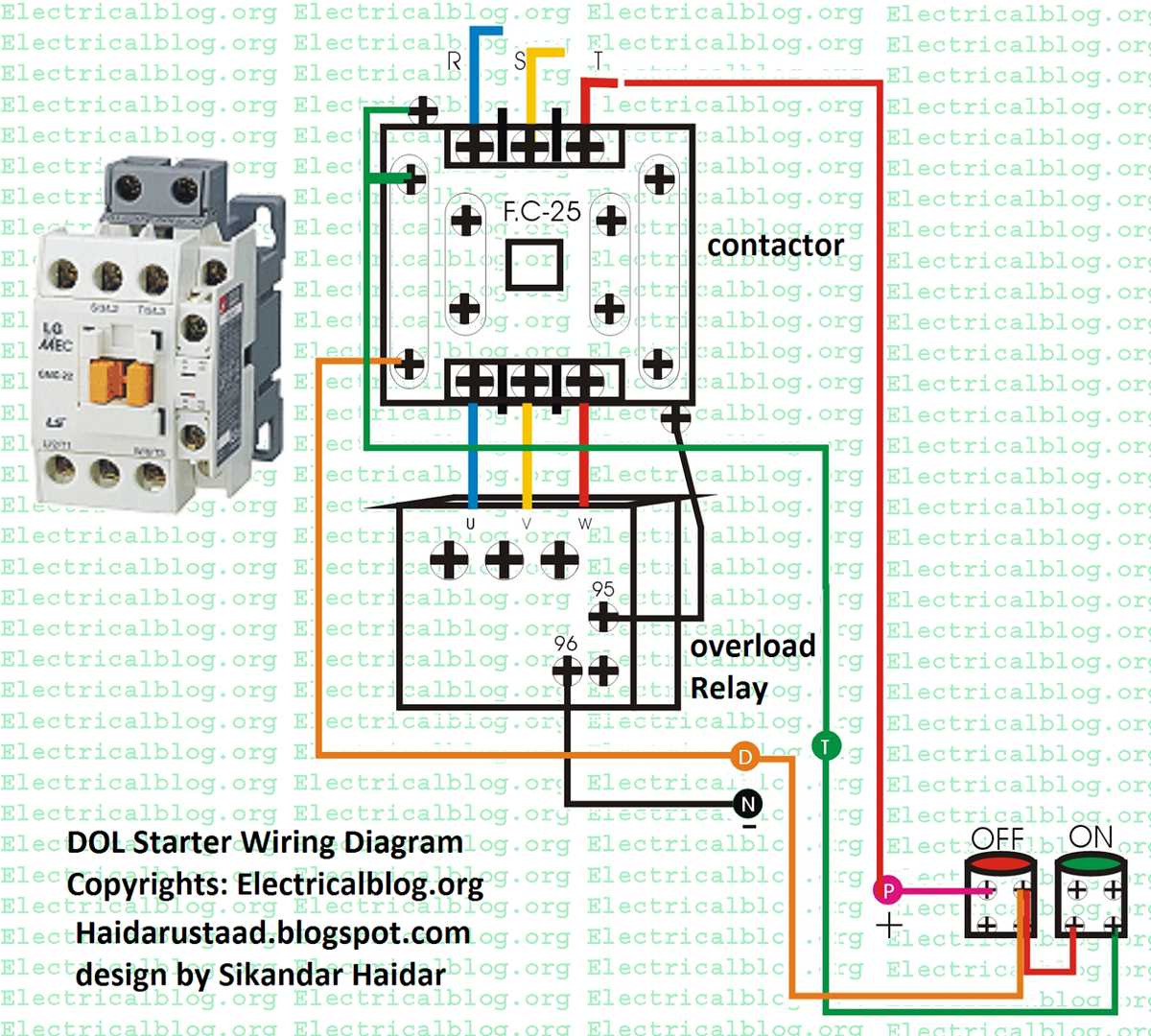starter wiring diagram