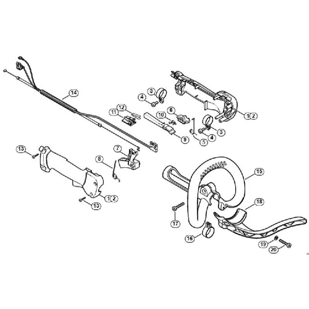 stihl fs 240 parts diagram