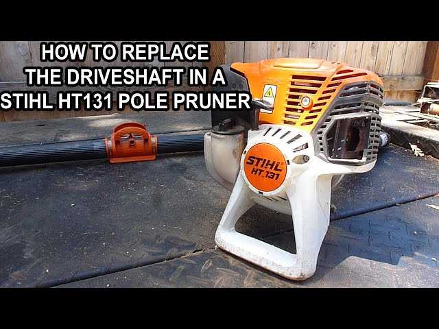 stihl ht131 parts diagram