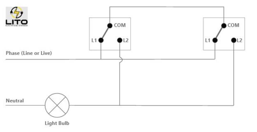 switch 2 way wiring diagram