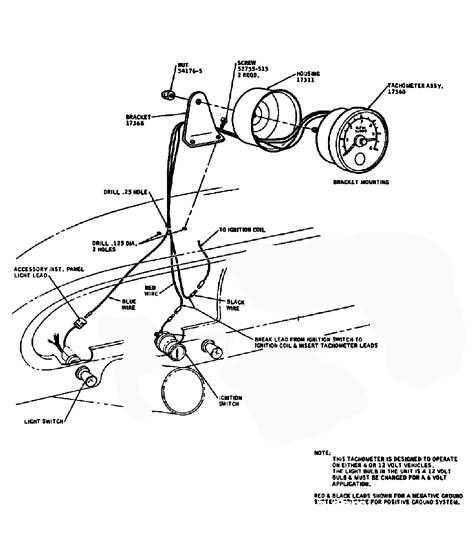 tachometer diagram wiring
