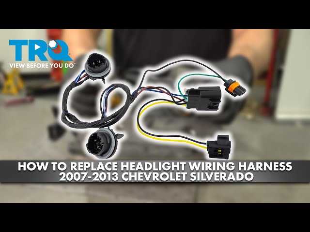 chevy silverado wiring harness diagram