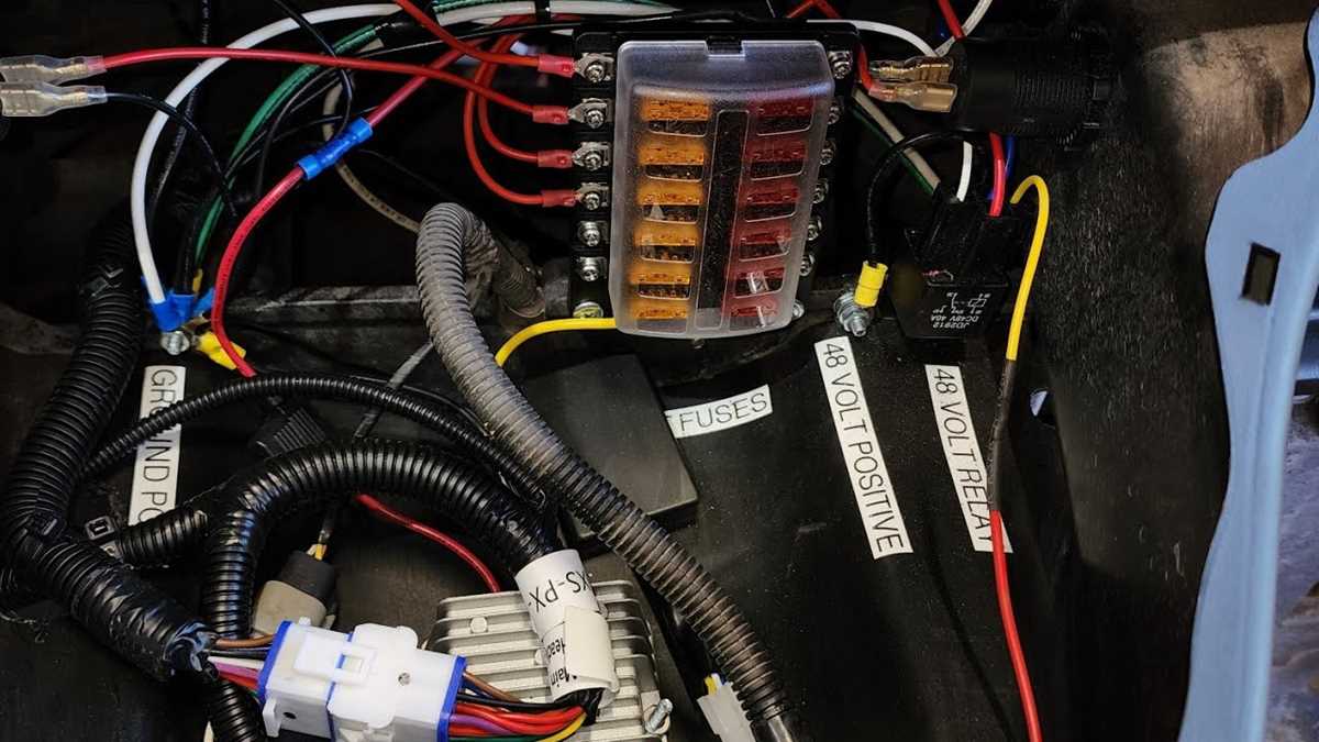 club car battery wiring diagram 48 volt