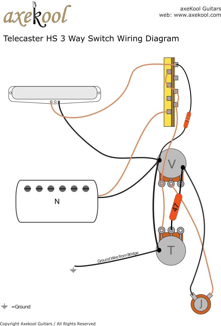 telecaster wiring diagram