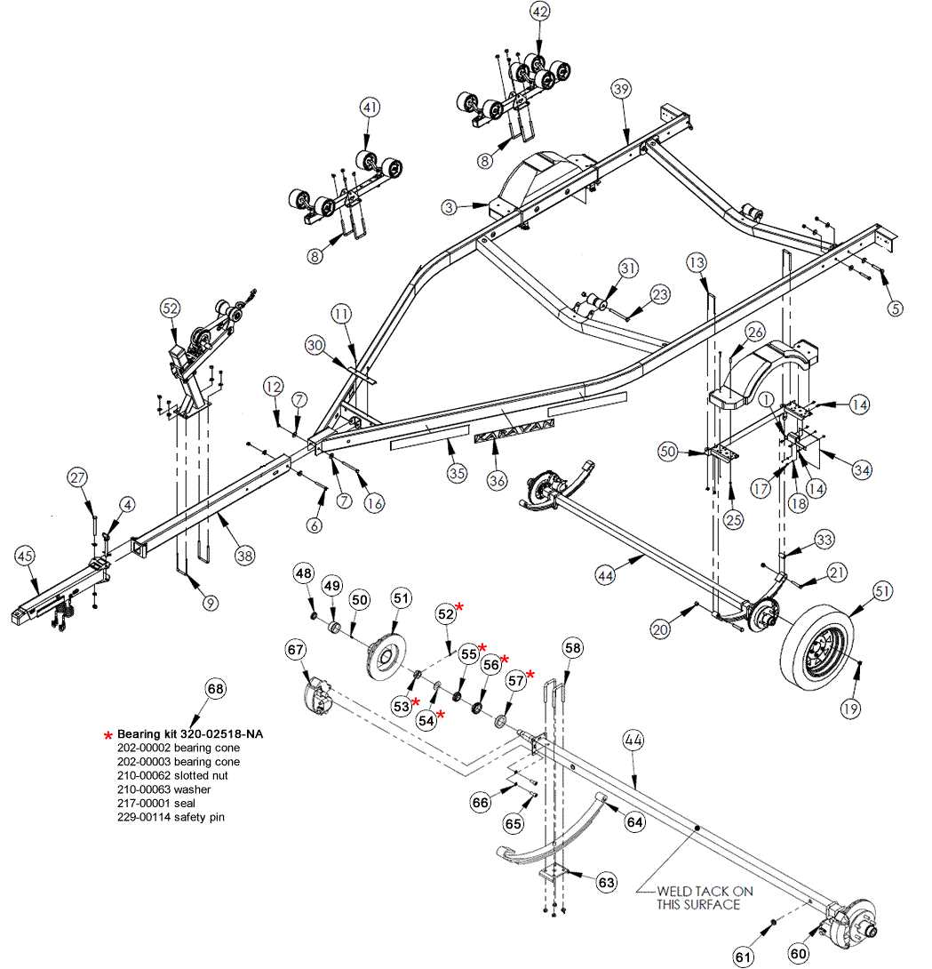 boat trailer parts diagram boat trailer parts diagram