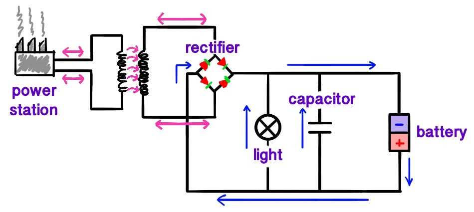 laptop charger circuit diagram