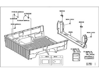 toyota tacoma parts diagram