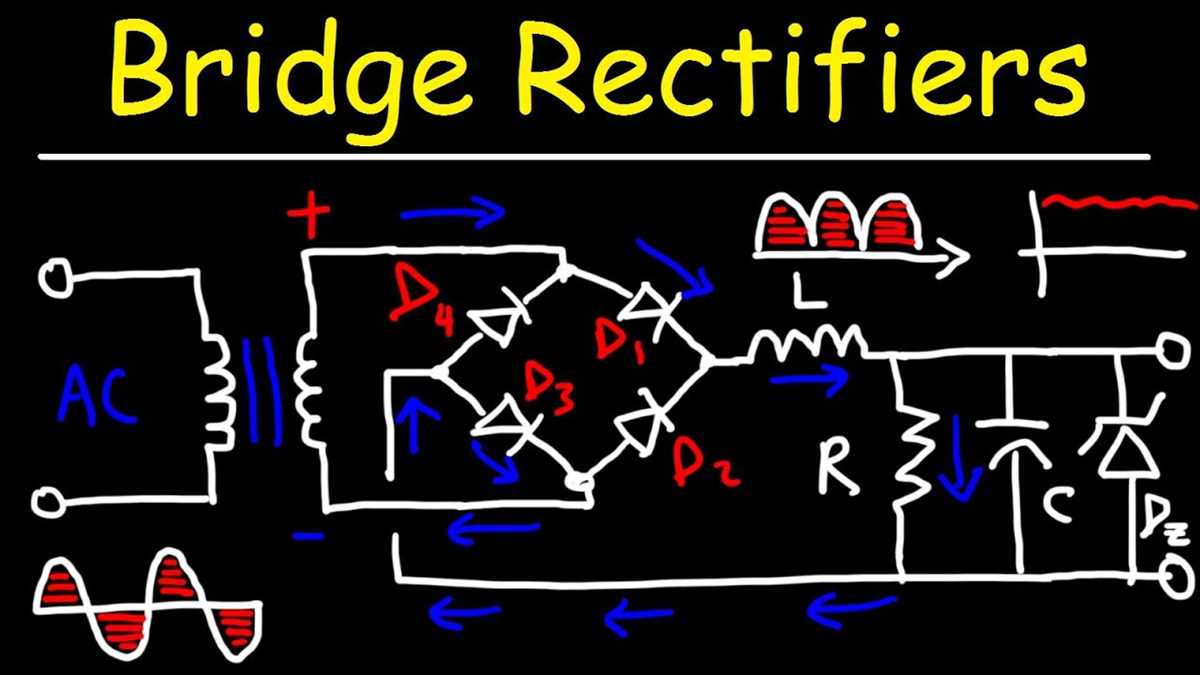 bridge rectifier circuit diagram with filter