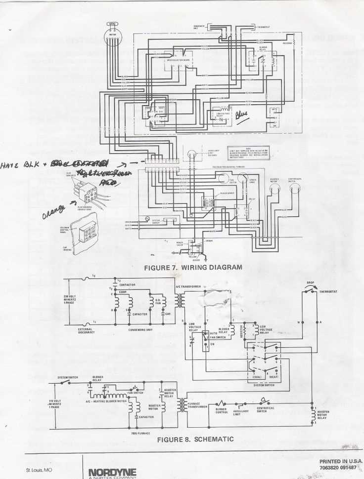 gas furnace wiring diagram