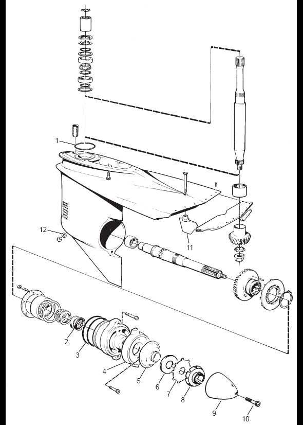 volvo penta sx outdrive parts diagram