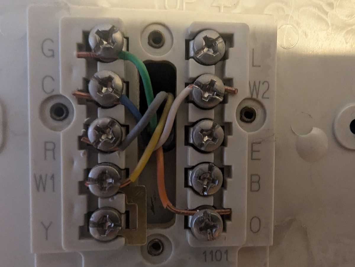 thermostat furnace wiring diagram