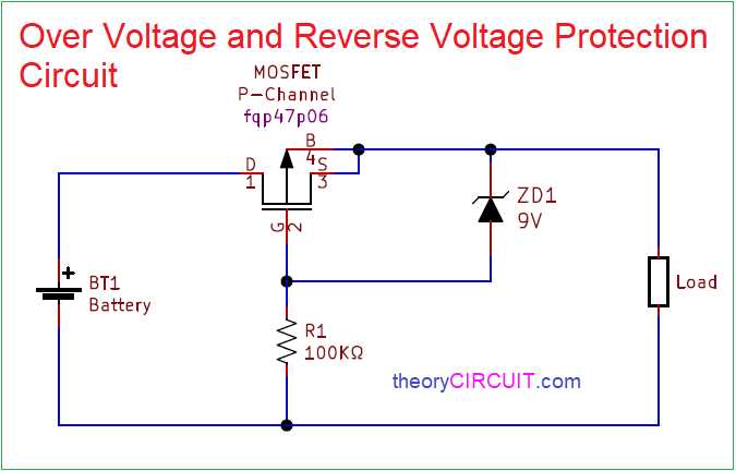 over voltage protection circuit diagram over voltage protection circuit diagram