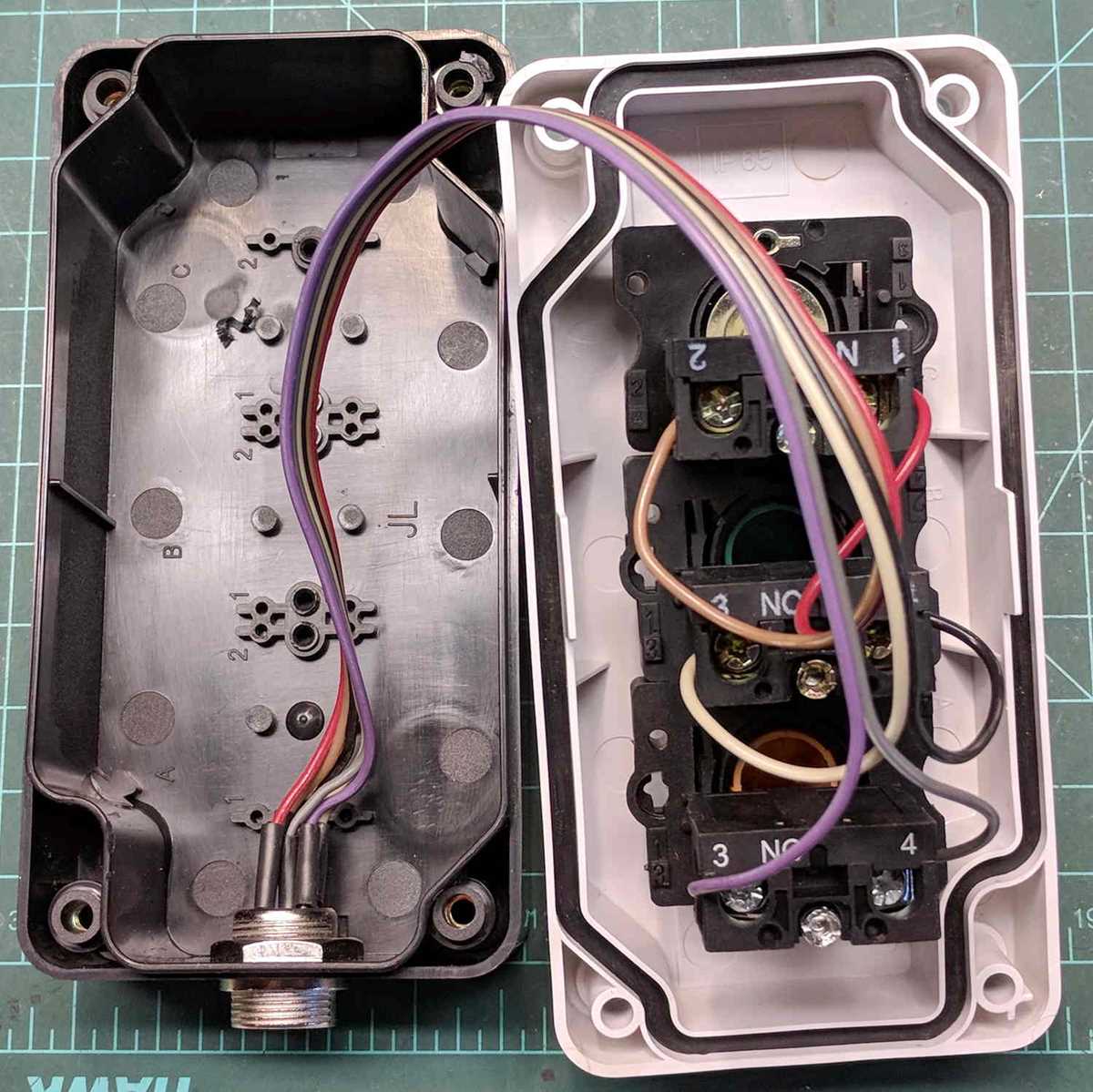 e stop wiring diagram