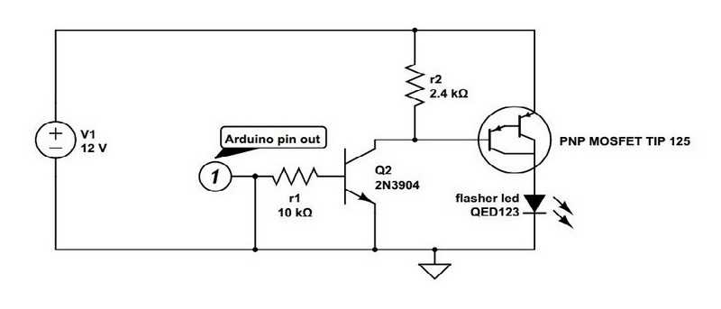 darlington pair amplifier circuit diagram