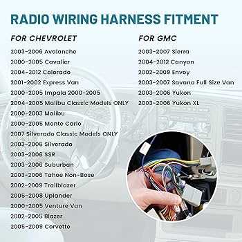 07 tahoe radio wiring diagram