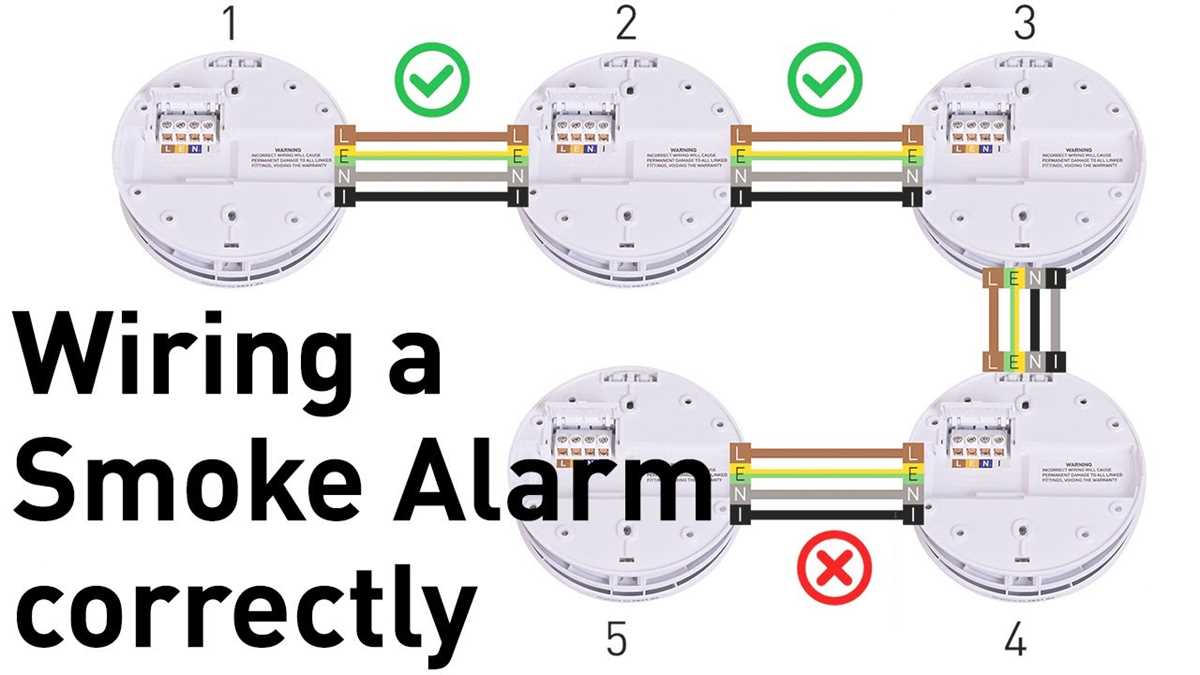 wiring diagram of smoke detector