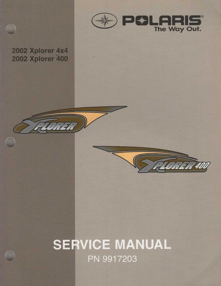 wiring diagram 2002 polaris xplorer 400 circuit panel manual
