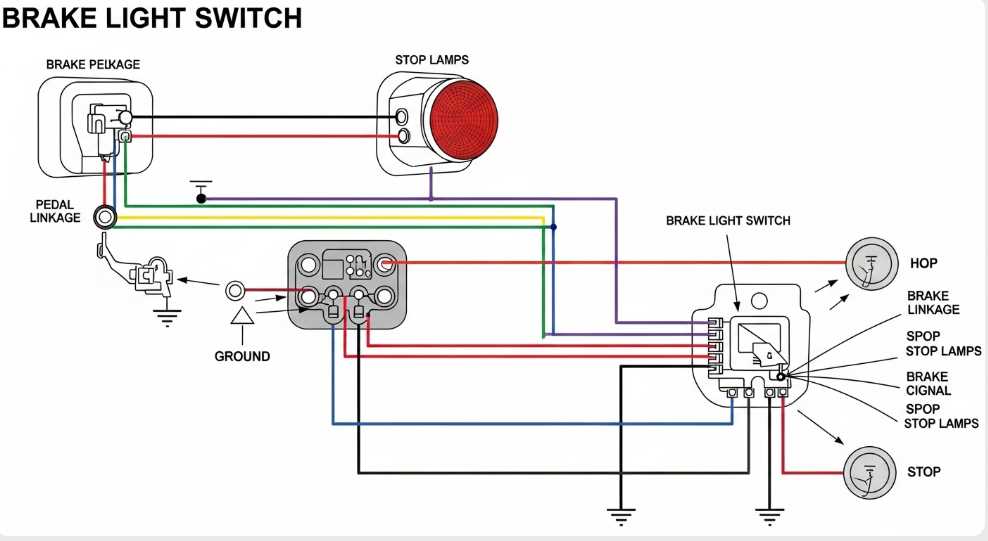 wiring diagram brake light switch