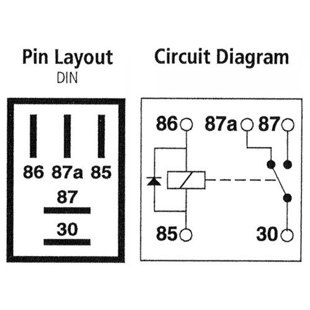 wiring diagram for 5 pin relay