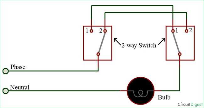 wiring diagram for a 2 way switch wiring diagram for a 2 way switch