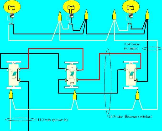 wiring diagram for a switch