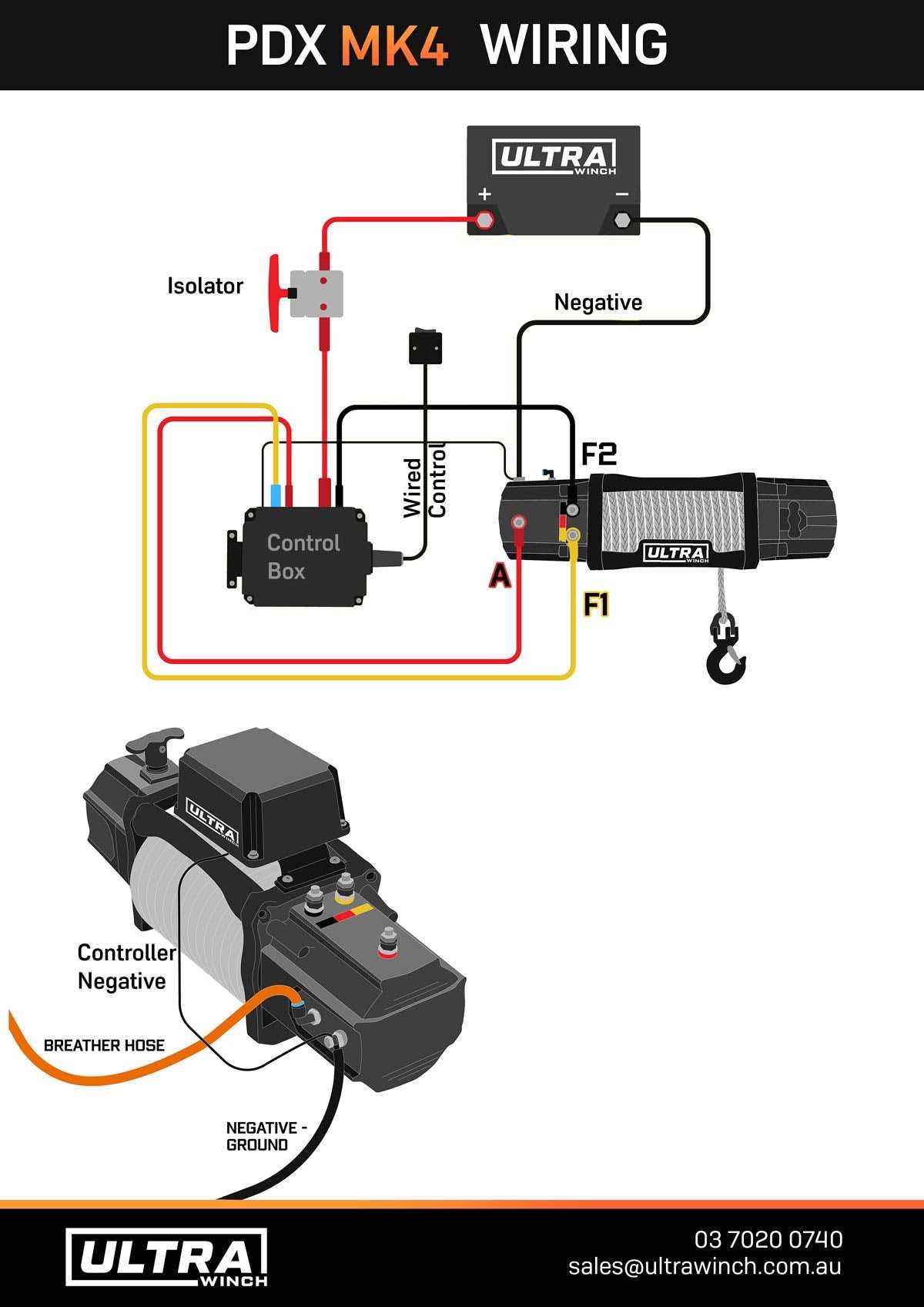 wiring diagram for a warn winch