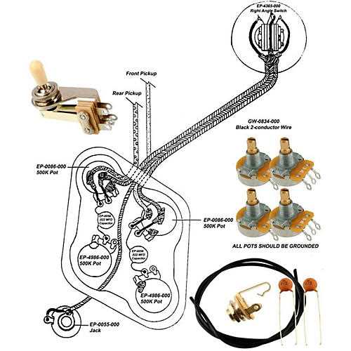 wiring diagram for gibson sg