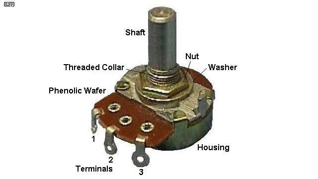 wiring diagram potentiometer