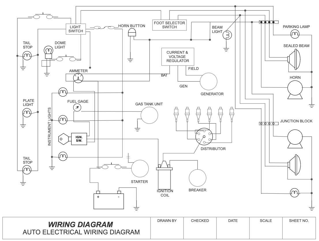 wiring diagram vs circuit diagram
