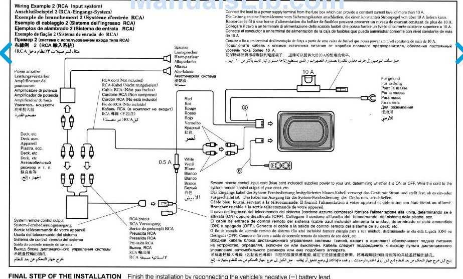 wiring subwoofer diagram