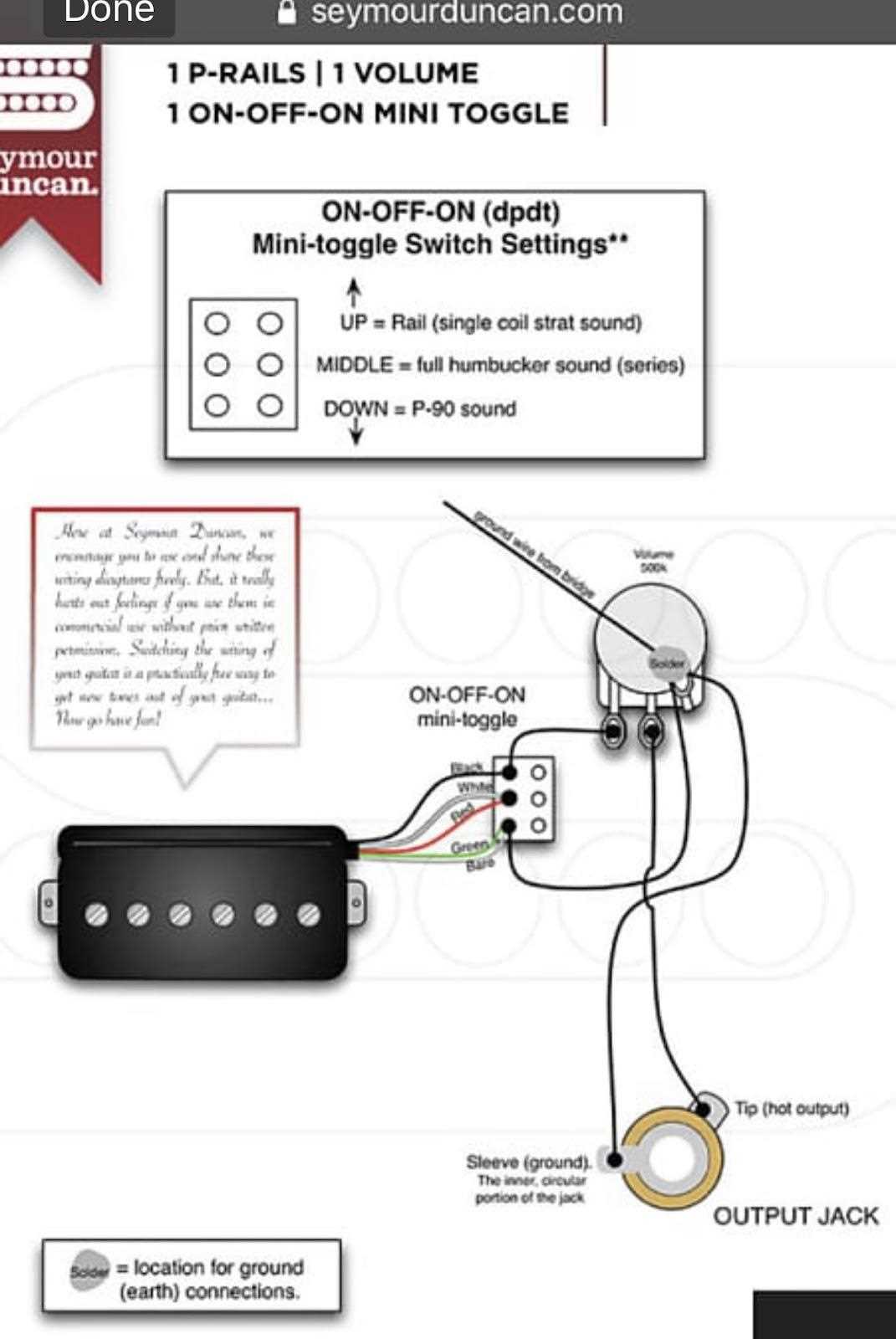 les paul jr wiring diagram