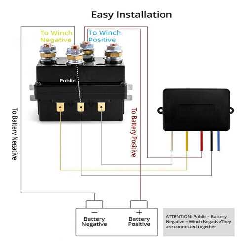 12v winch wiring diagram