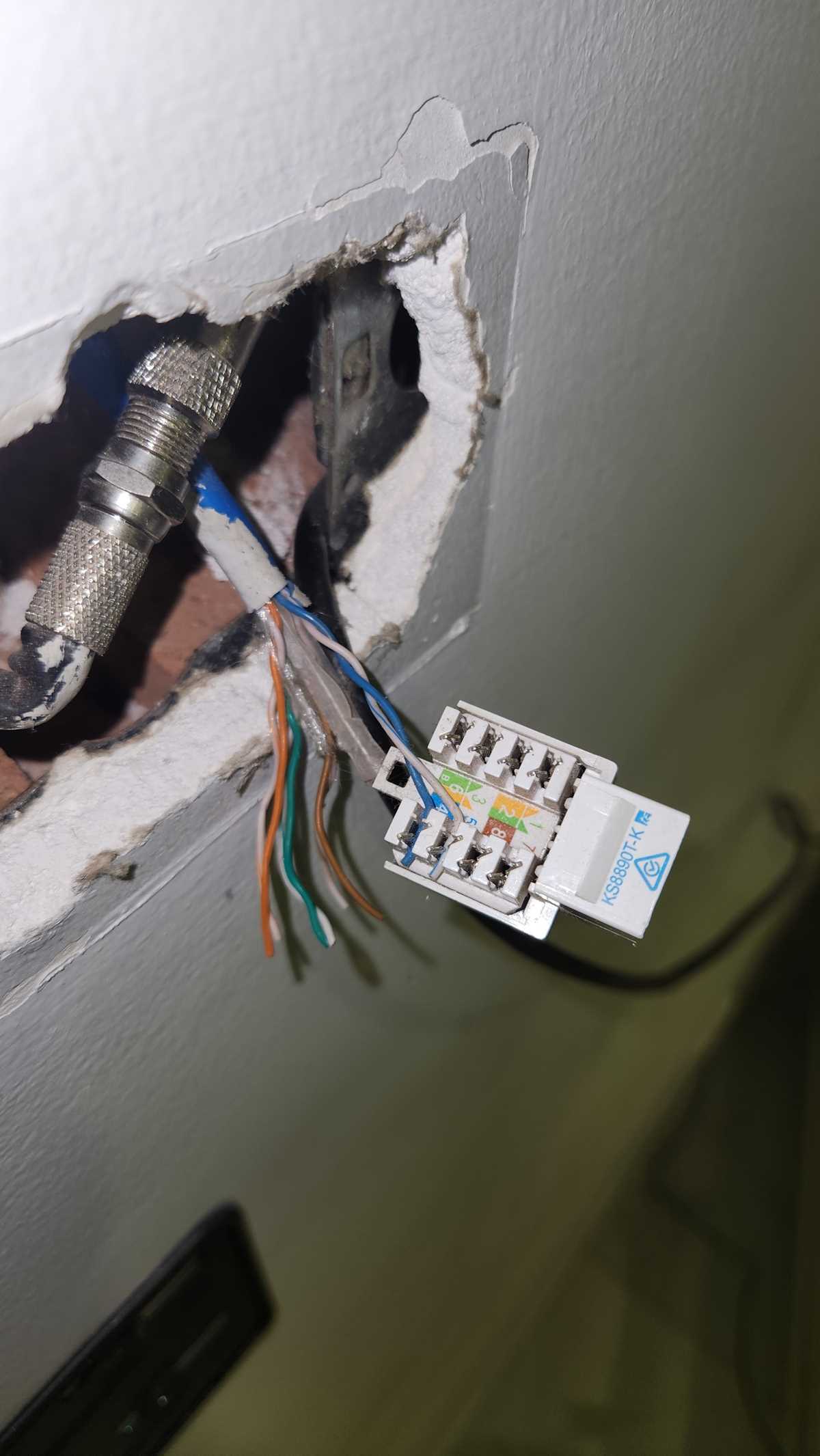cat 5 wall jack wiring diagram