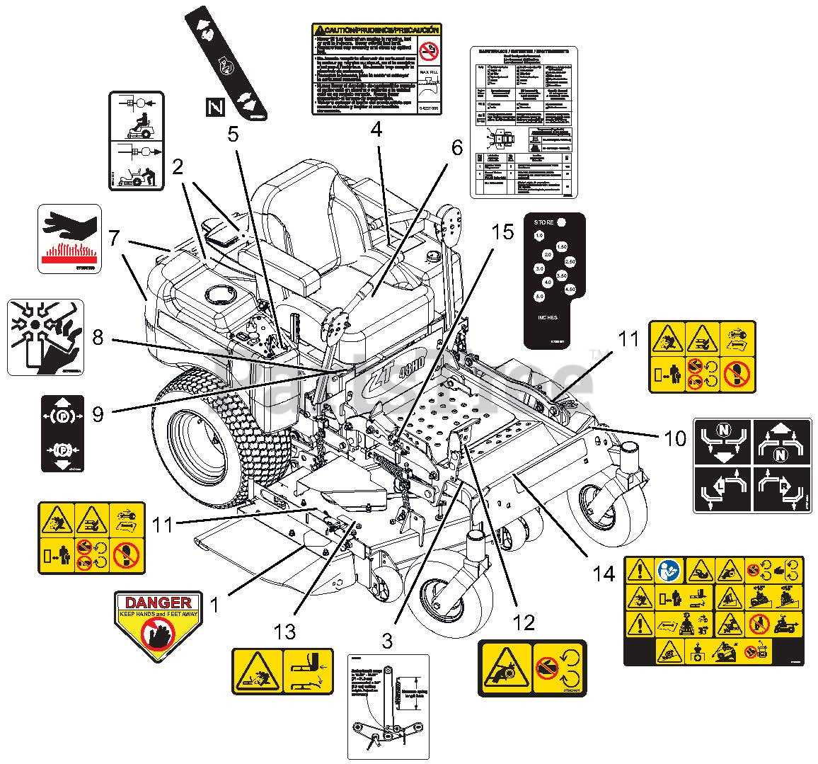 gravely zt 42 parts diagram