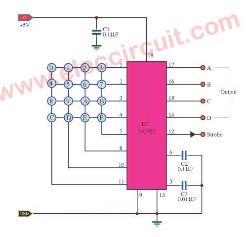 circuit diagram for encoder