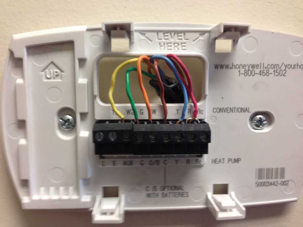 7 wire honeywell thermostat wiring diagram