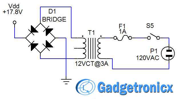 circuit diagram for model train controller