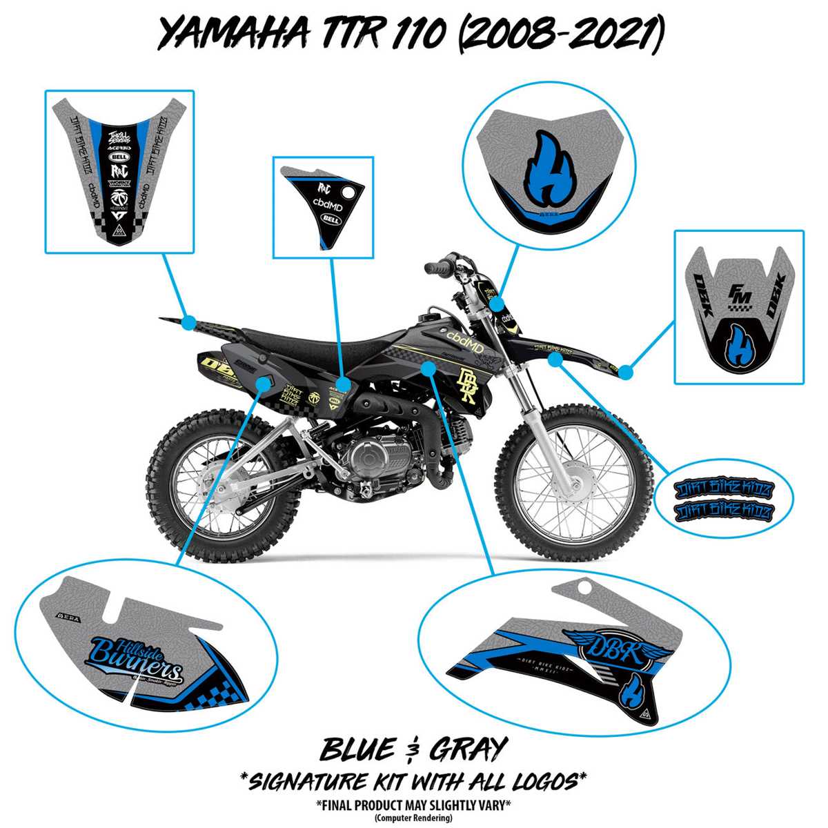 yamaha ttr 110 parts diagram
