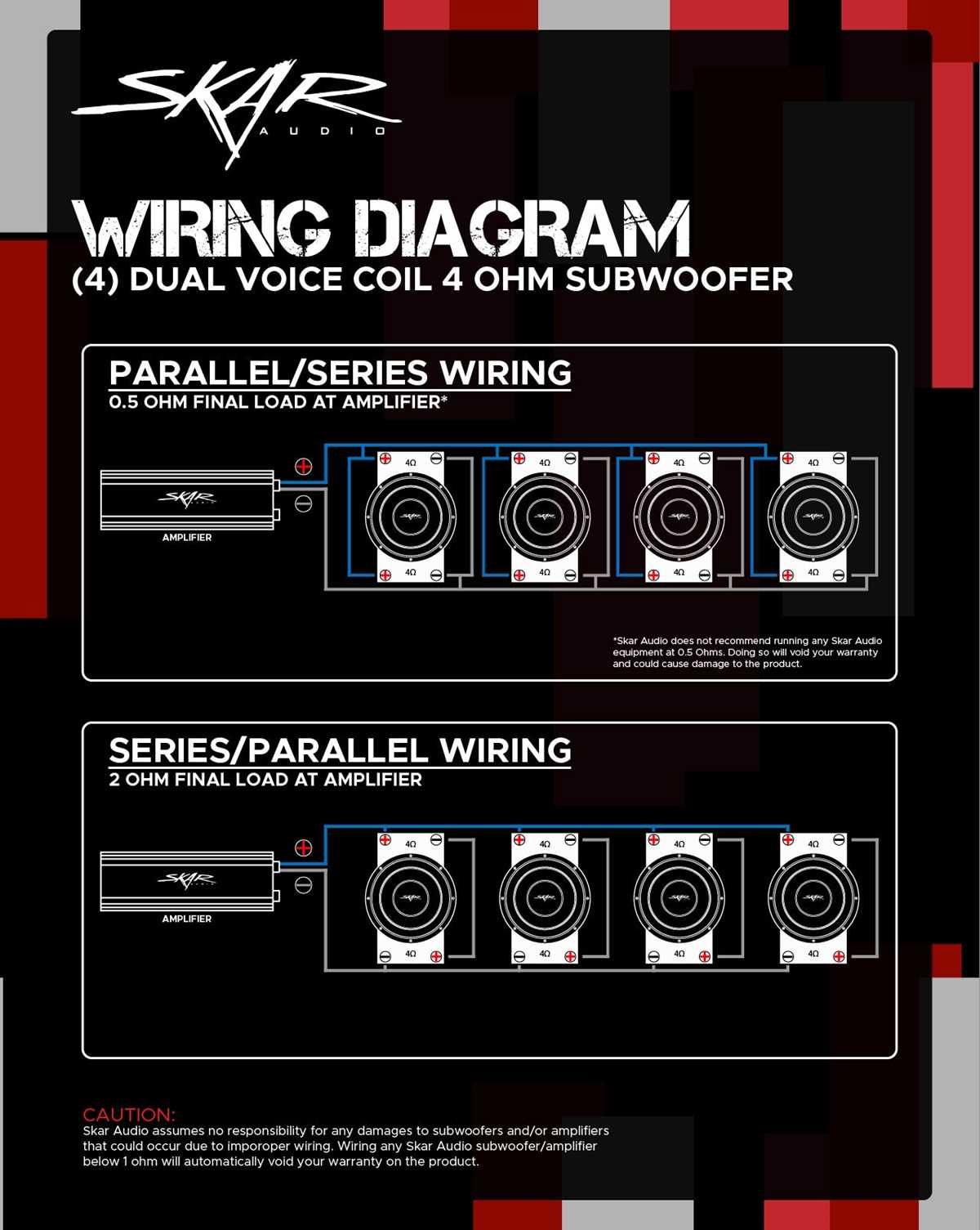 4 ohm wiring diagram