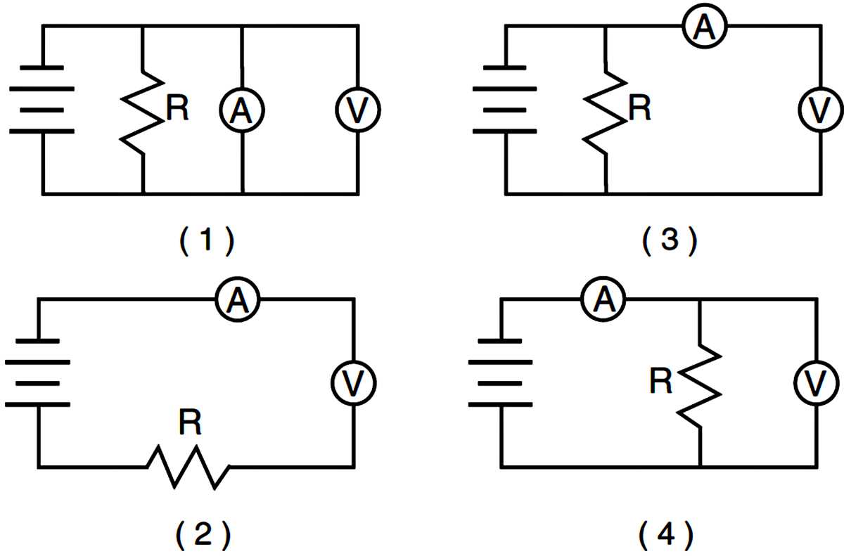 voltmeter diagram circuit