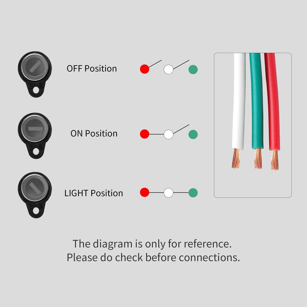 3 wire ignition switch wiring diagram