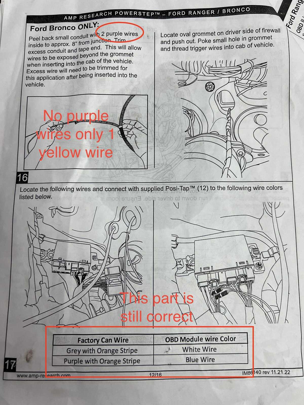 amp research power step wiring diagram