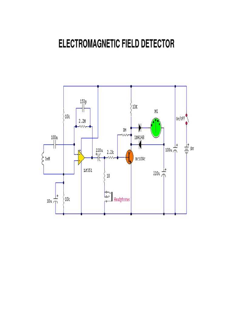 emf detector circuit diagram