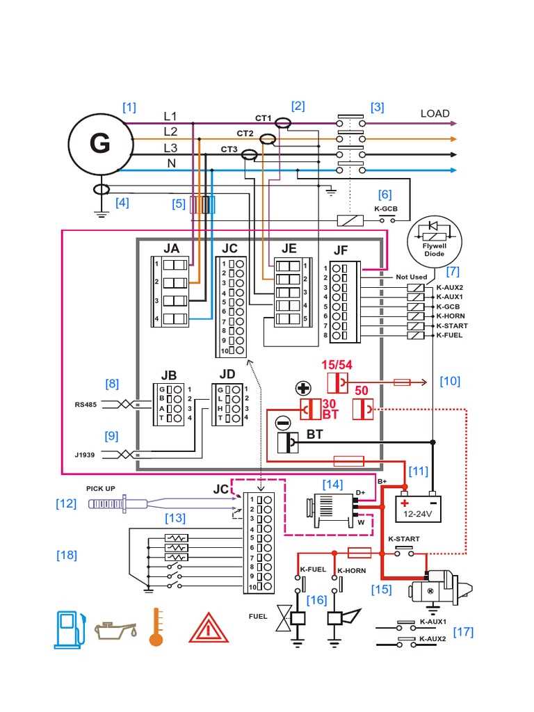 control panel circuit diagram