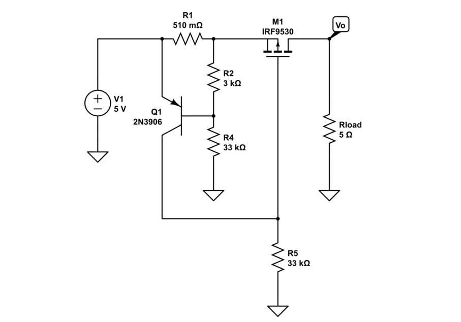 current limiting circuit diagram