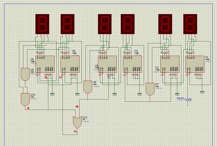 alarm clock circuit diagram
